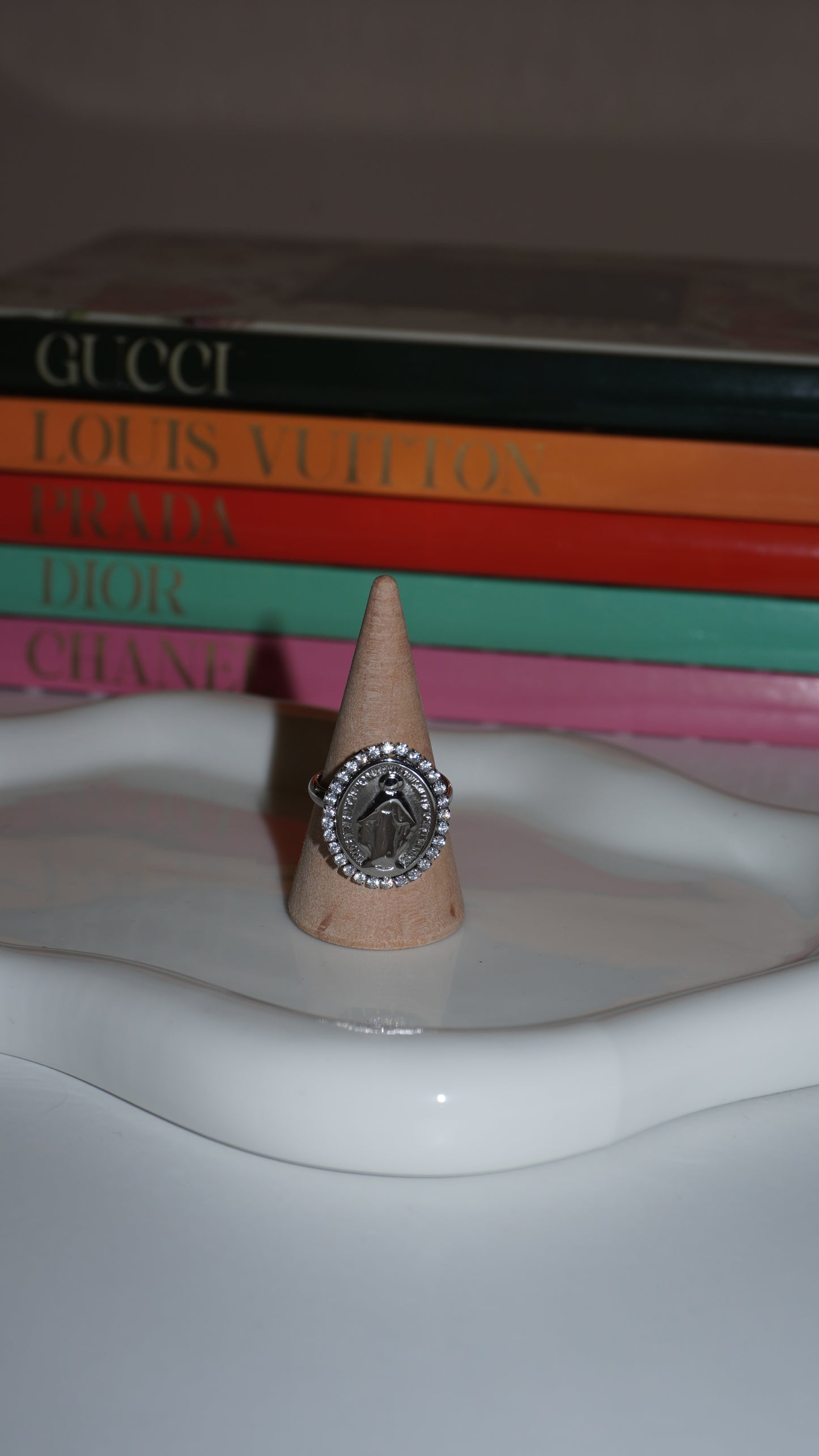 Anello Madonna Santissima silver