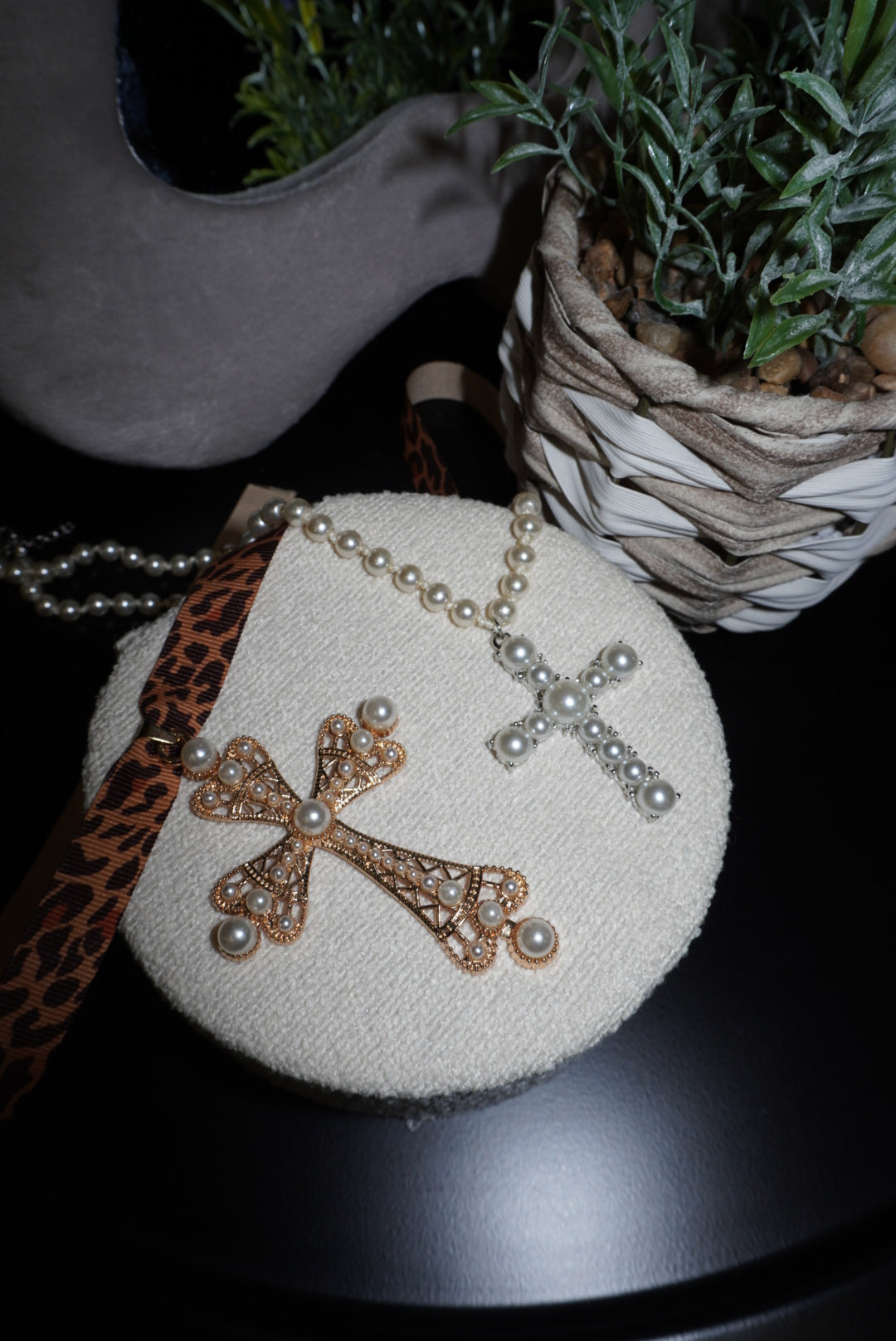 Combo Perlata chocker + collana