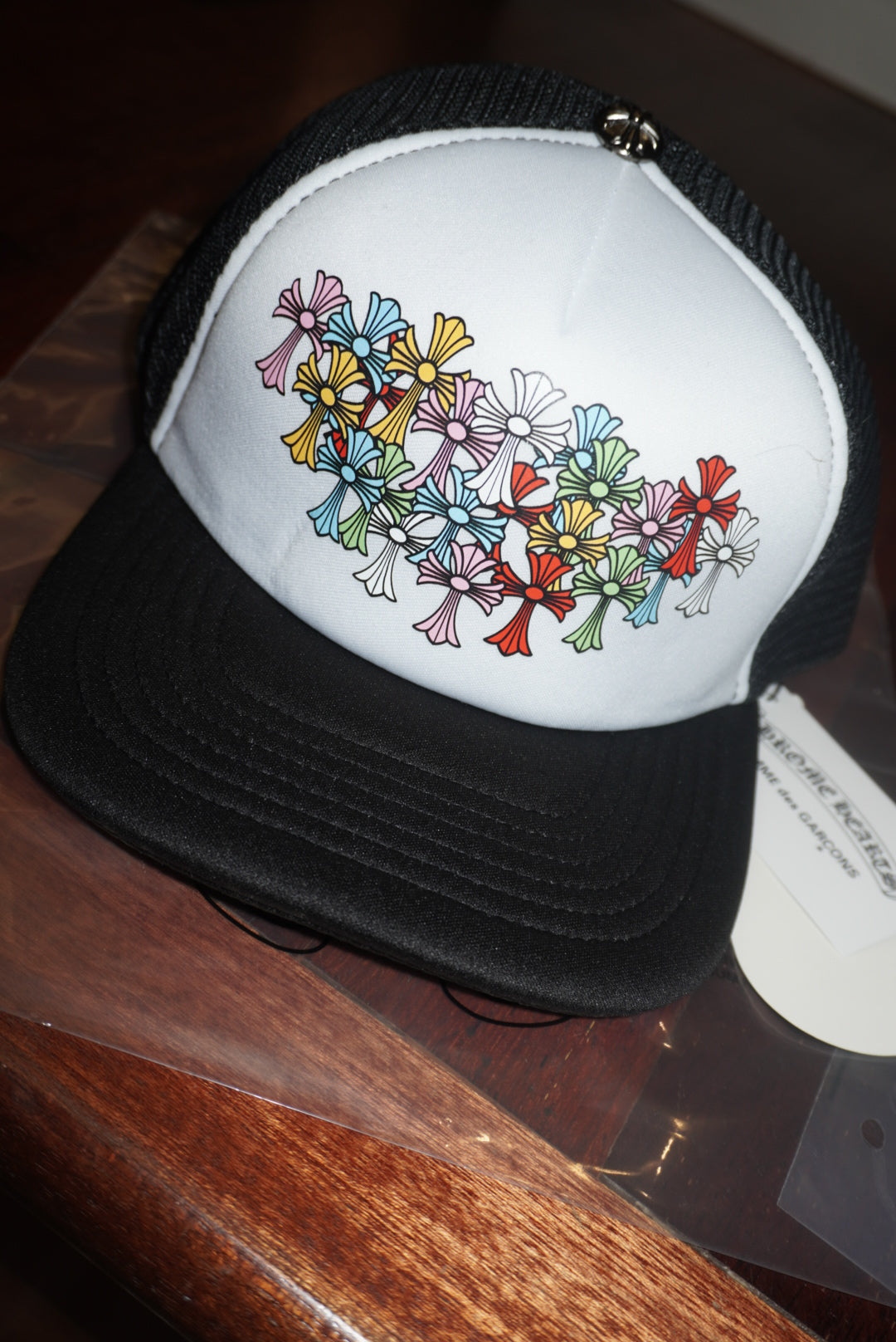 Cappello Chrome rainbow cross