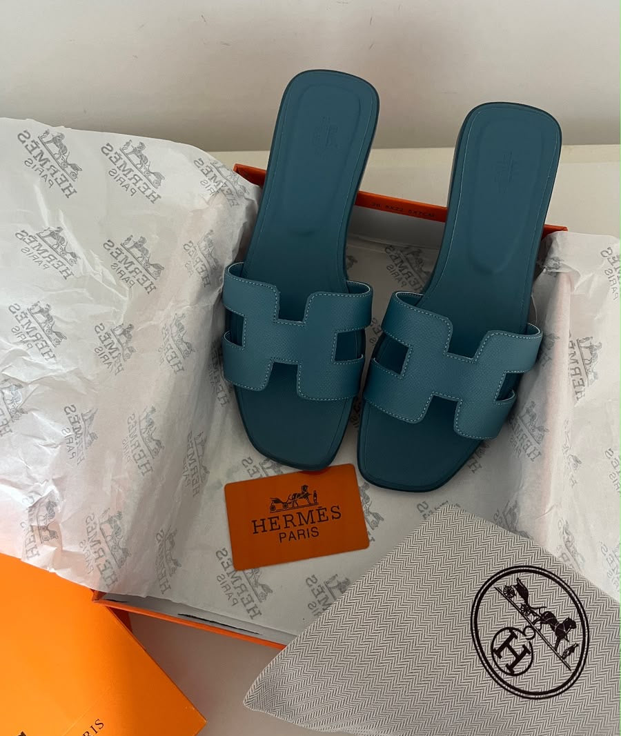 Ciabatta luxury azzurra