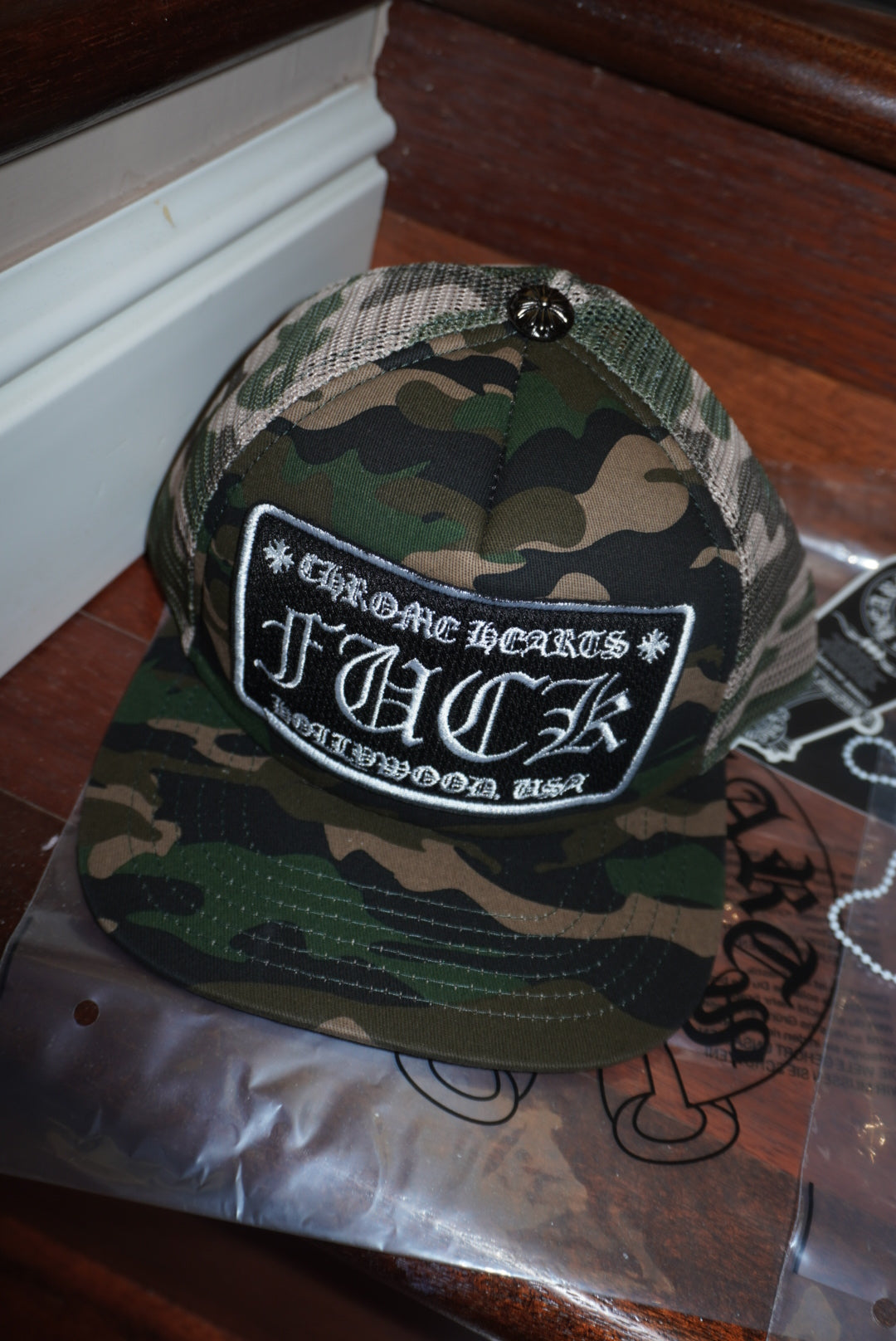 Cappello Chrome military