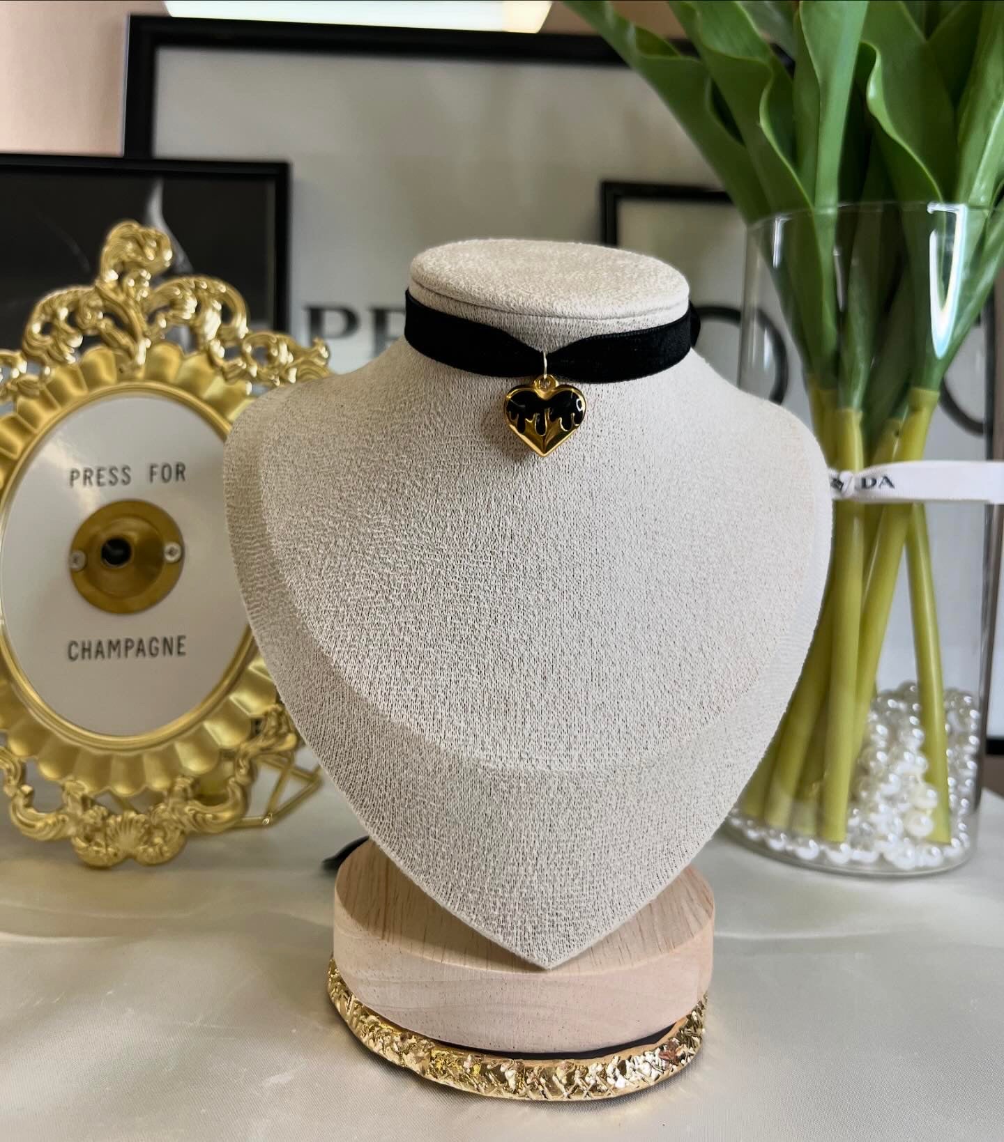 Chocker Cuore verniciato