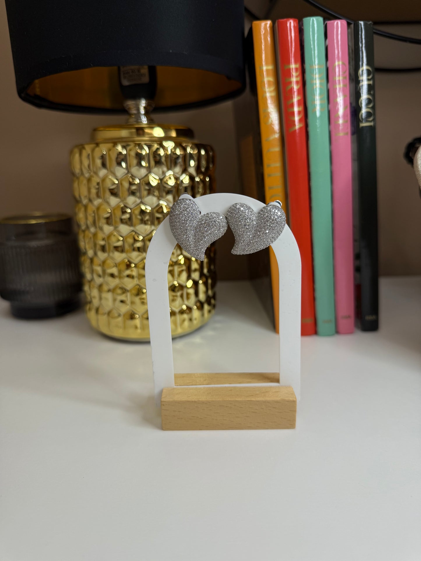 Orecchini Clip Adele silver