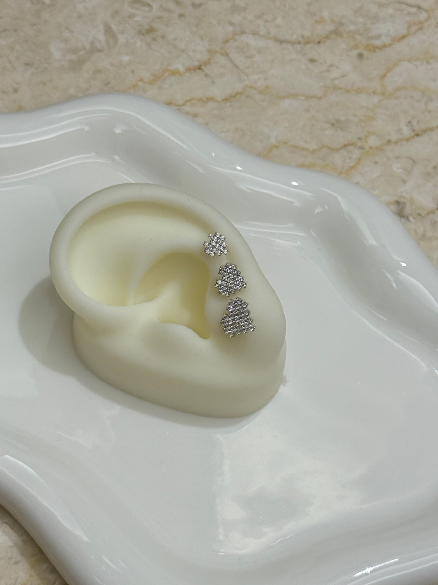 Set Eclisse silver (3 coppie)