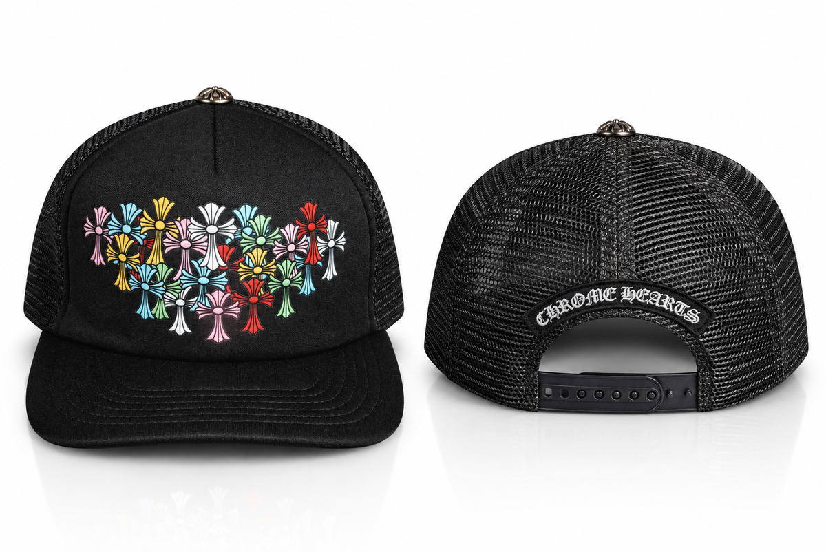 Cappello Chrome croci colorate