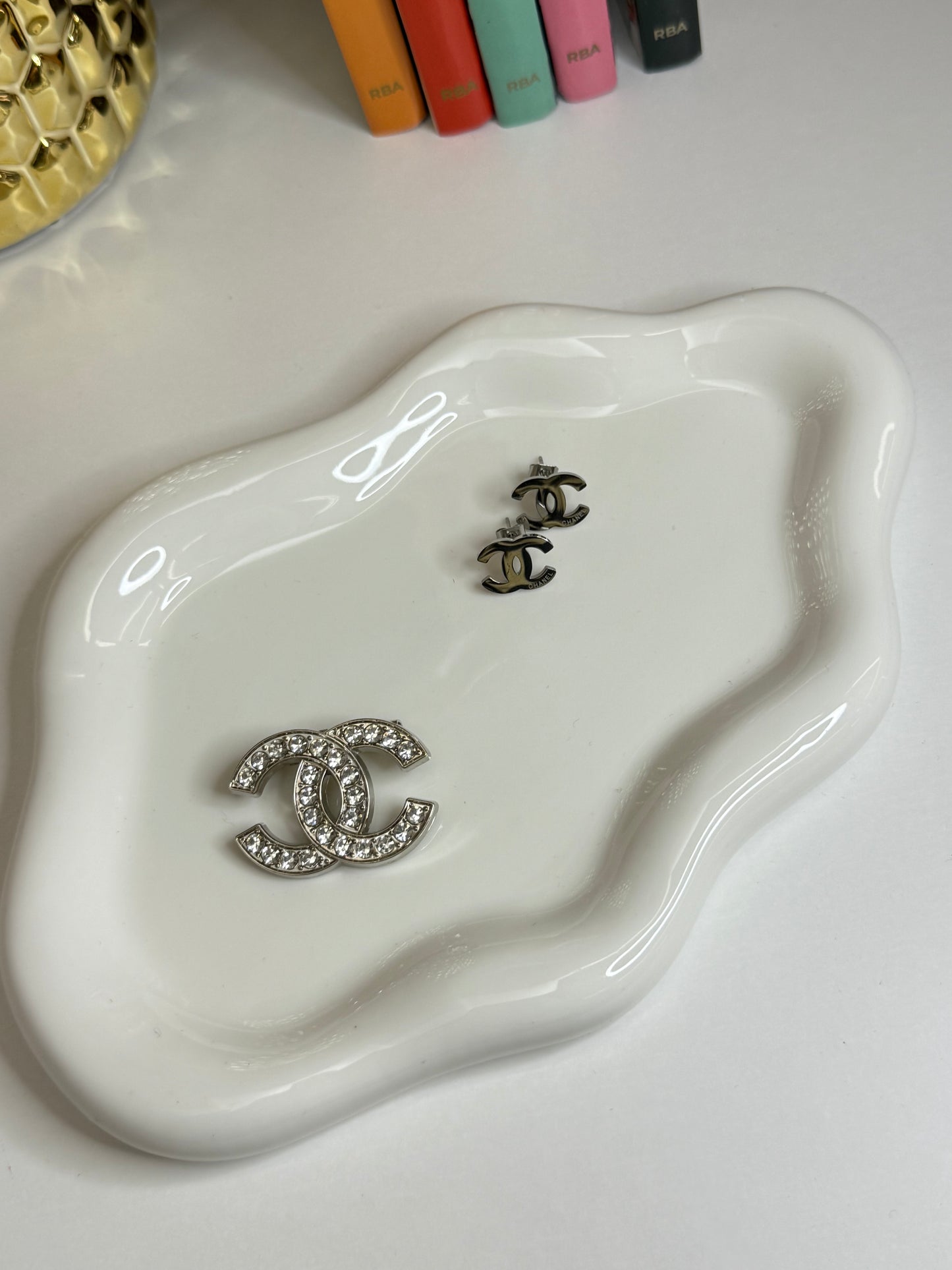 Combo Myriam Silver Orecchini+Spilla