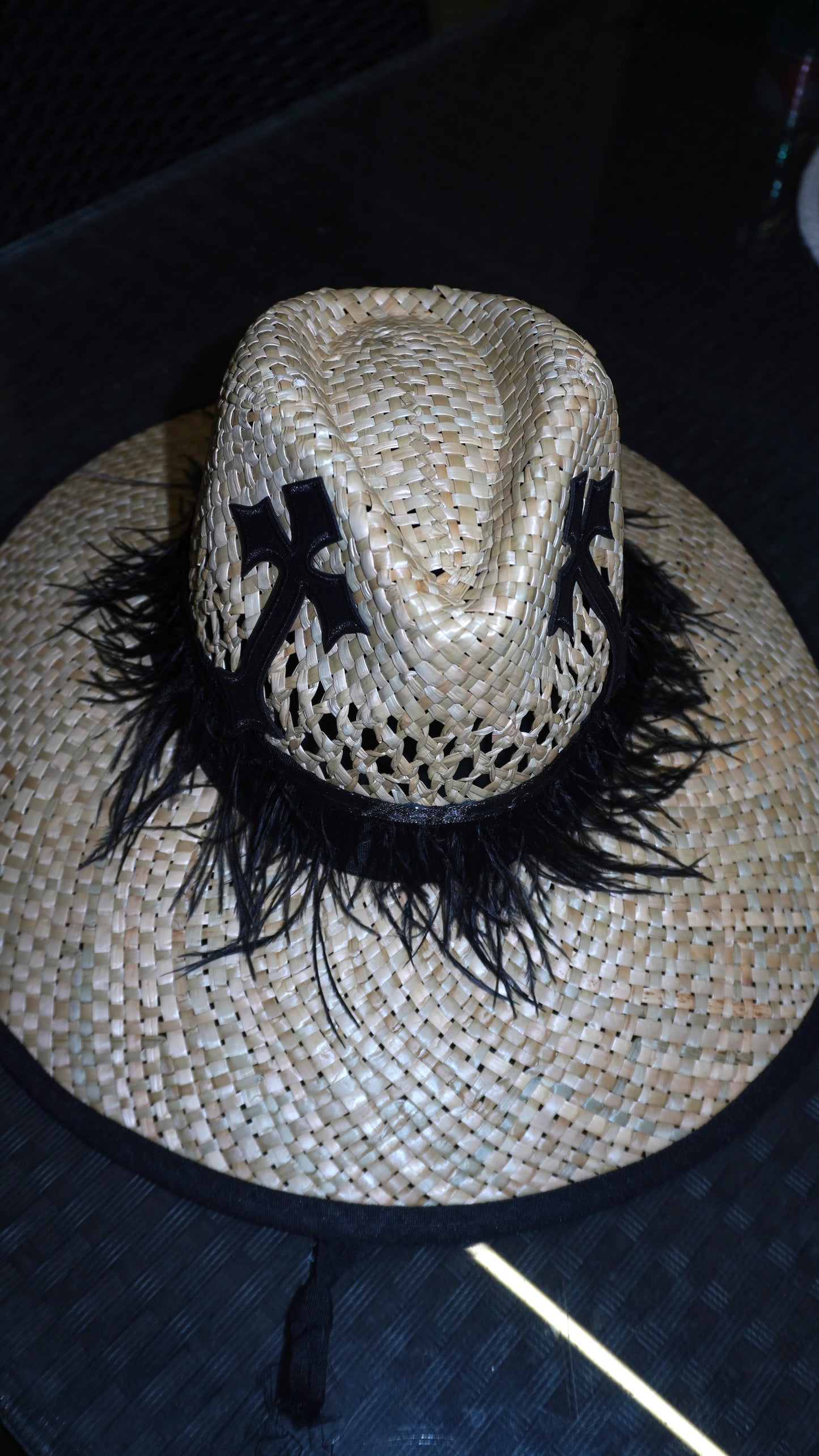 Cappello India con piume