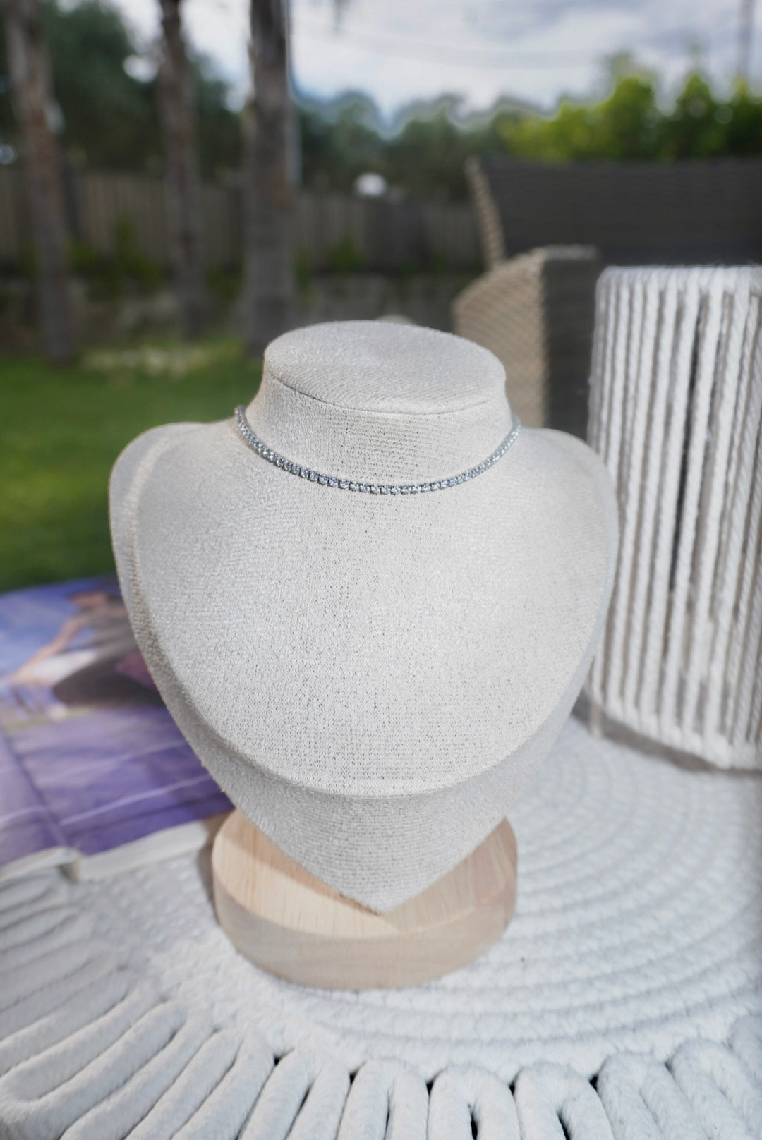 Chocker tennis silver