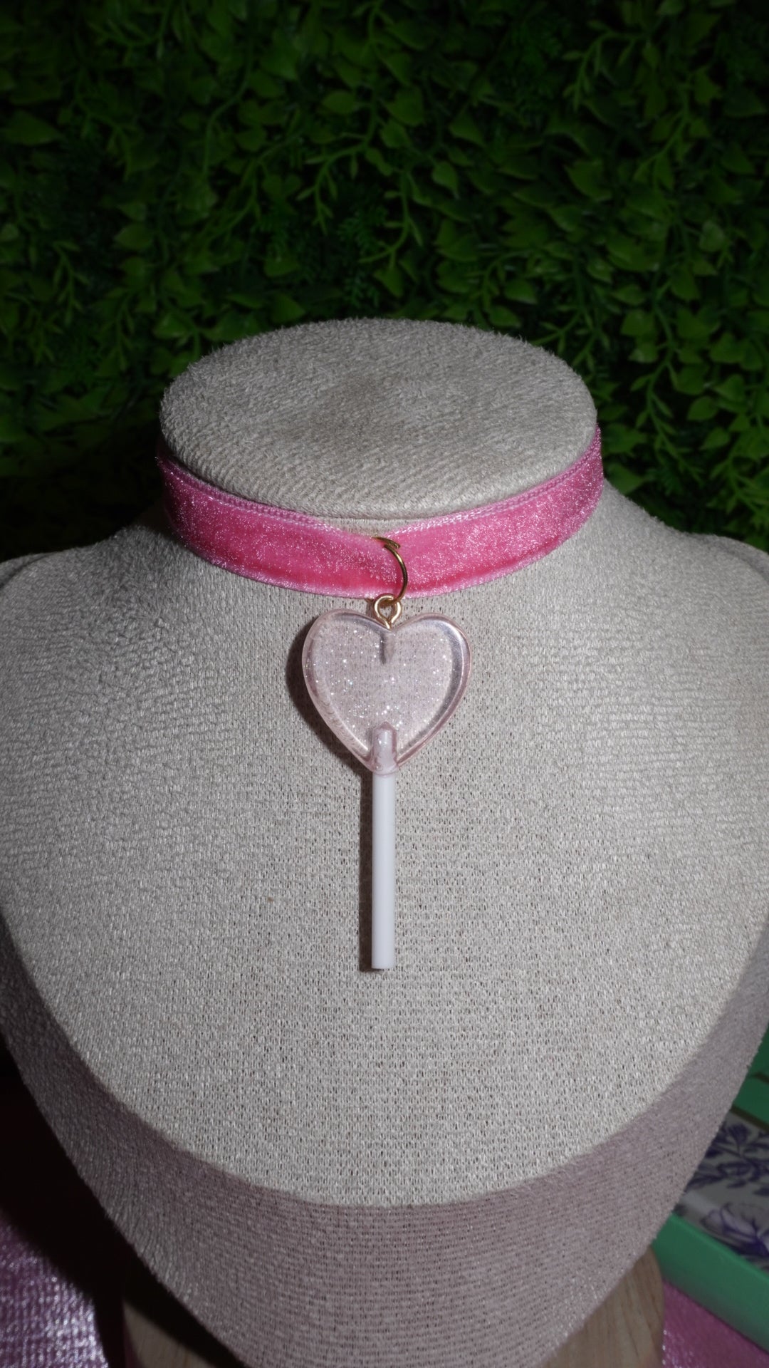 Chocker Lolli pop pink