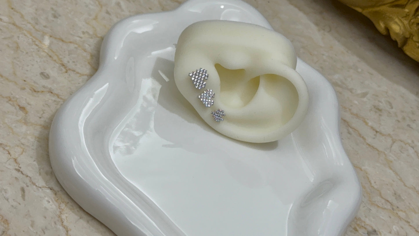Set Eclisse silver (3 coppie)