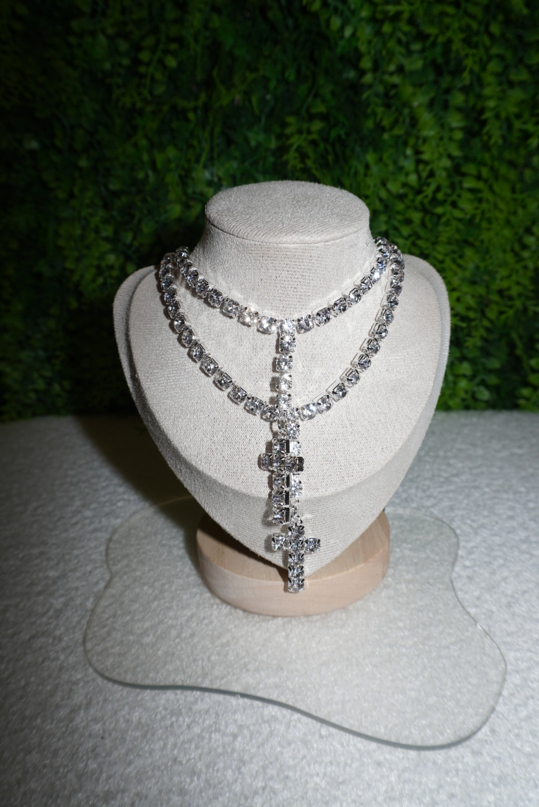 Collana Sonya doppia croce