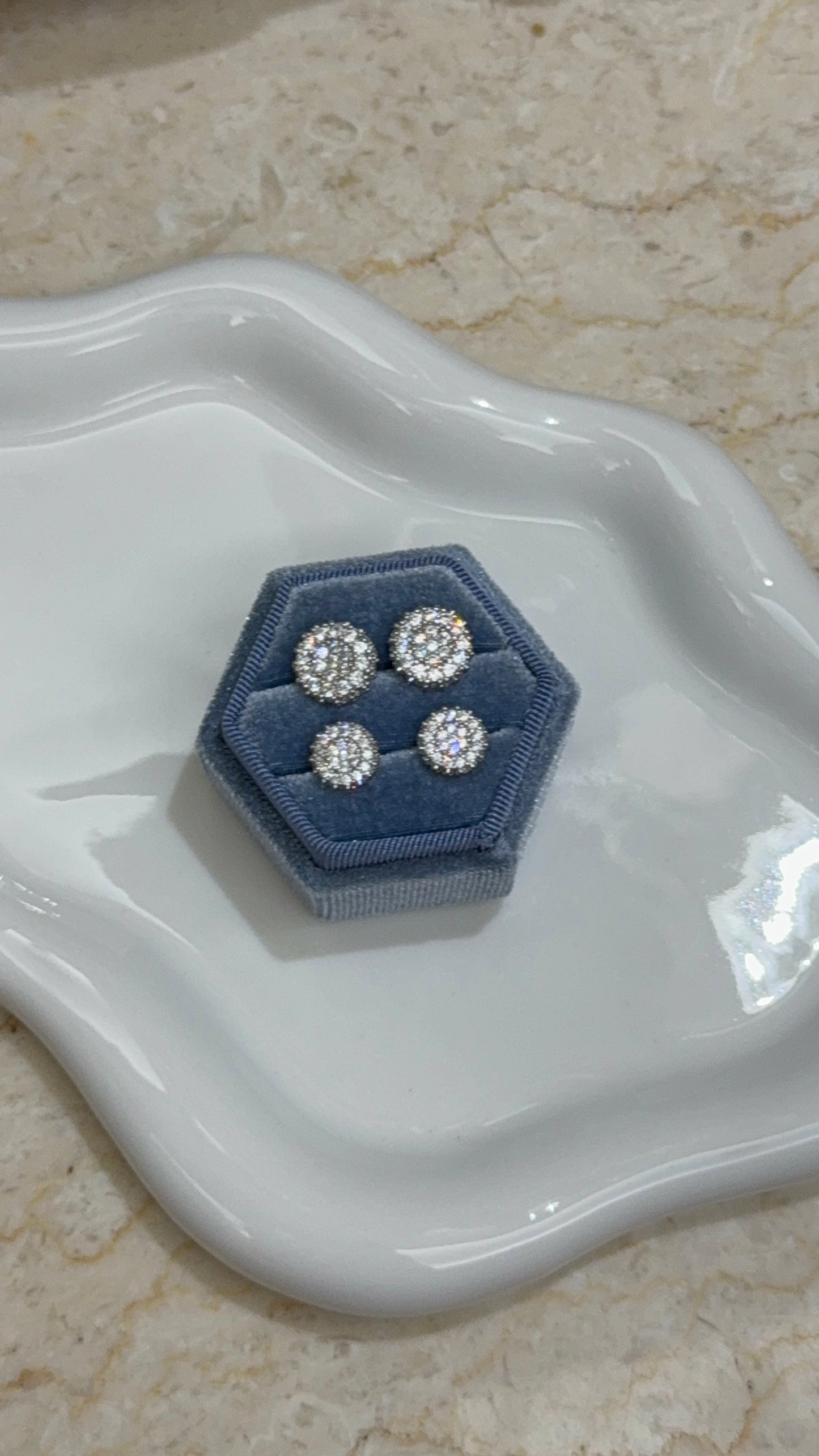 Set Lumi silver (2 coppie)