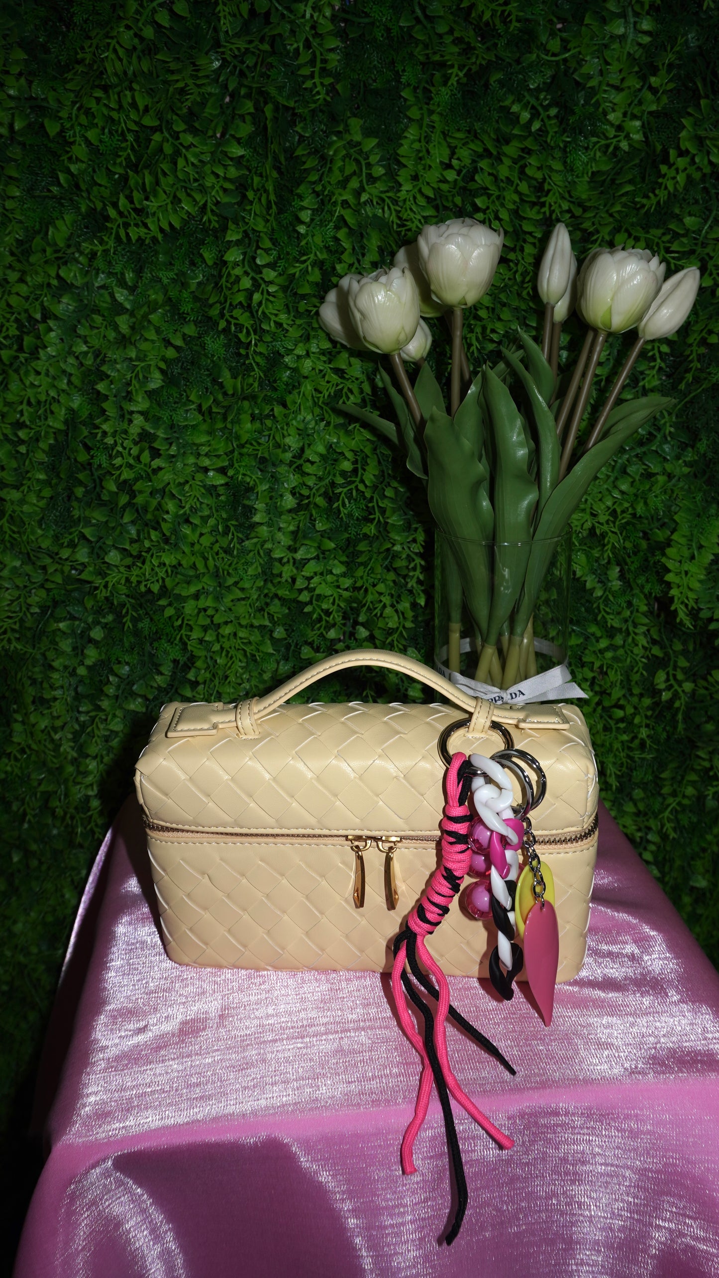 Bag Jill yellow completa di tracolla