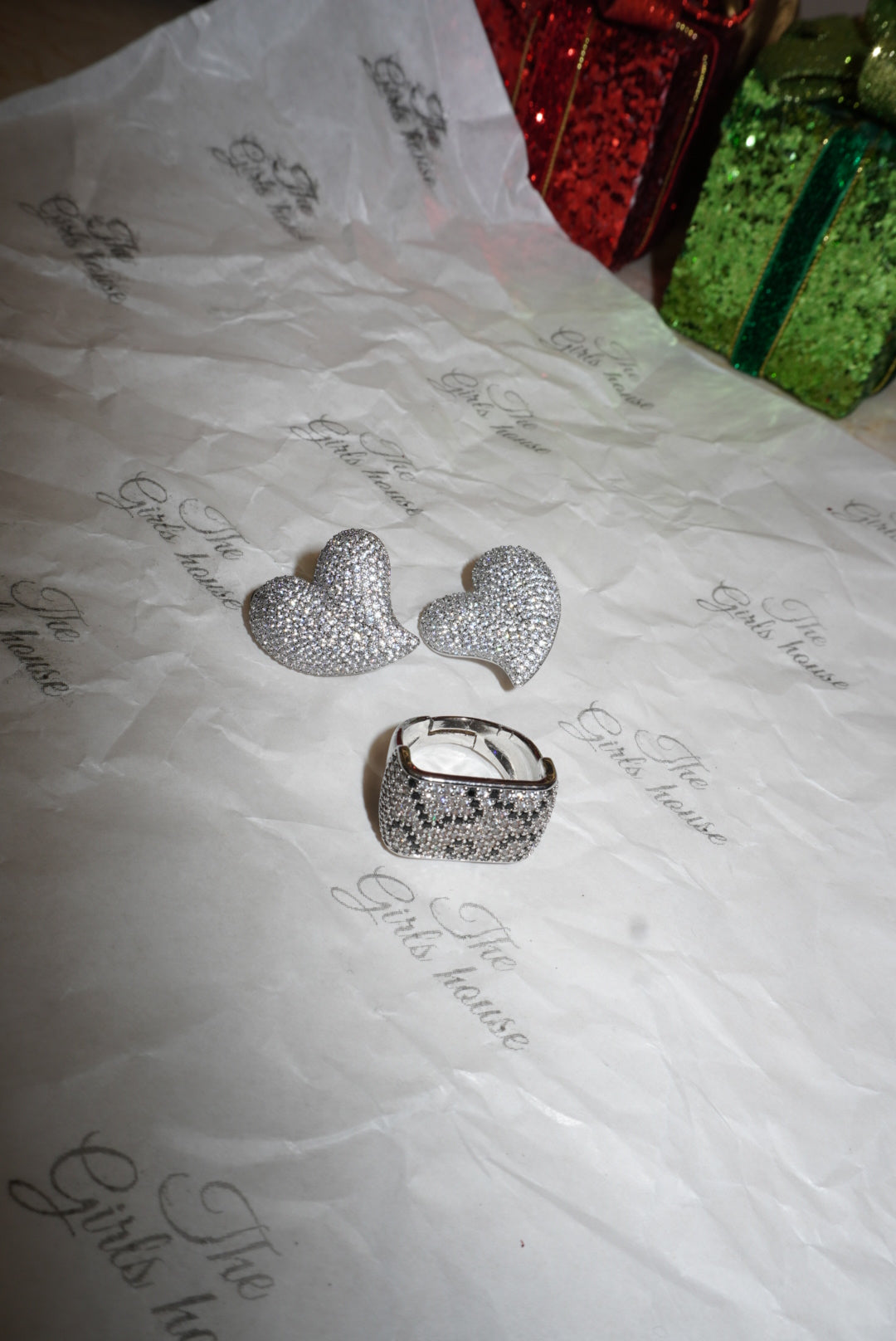 Combo Orecchini Clip + Anello