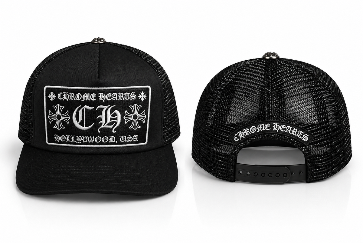 Cappello chrome black