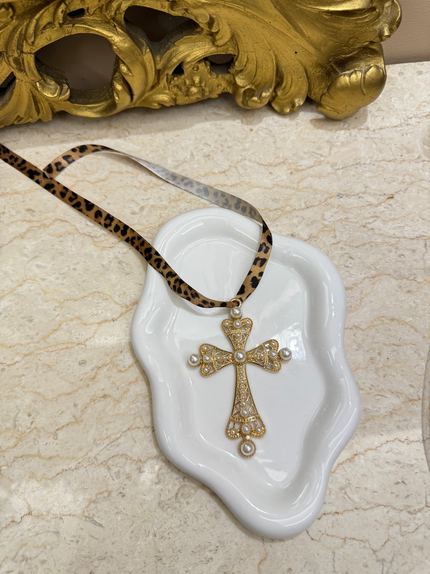 Chocker Arya big Croce