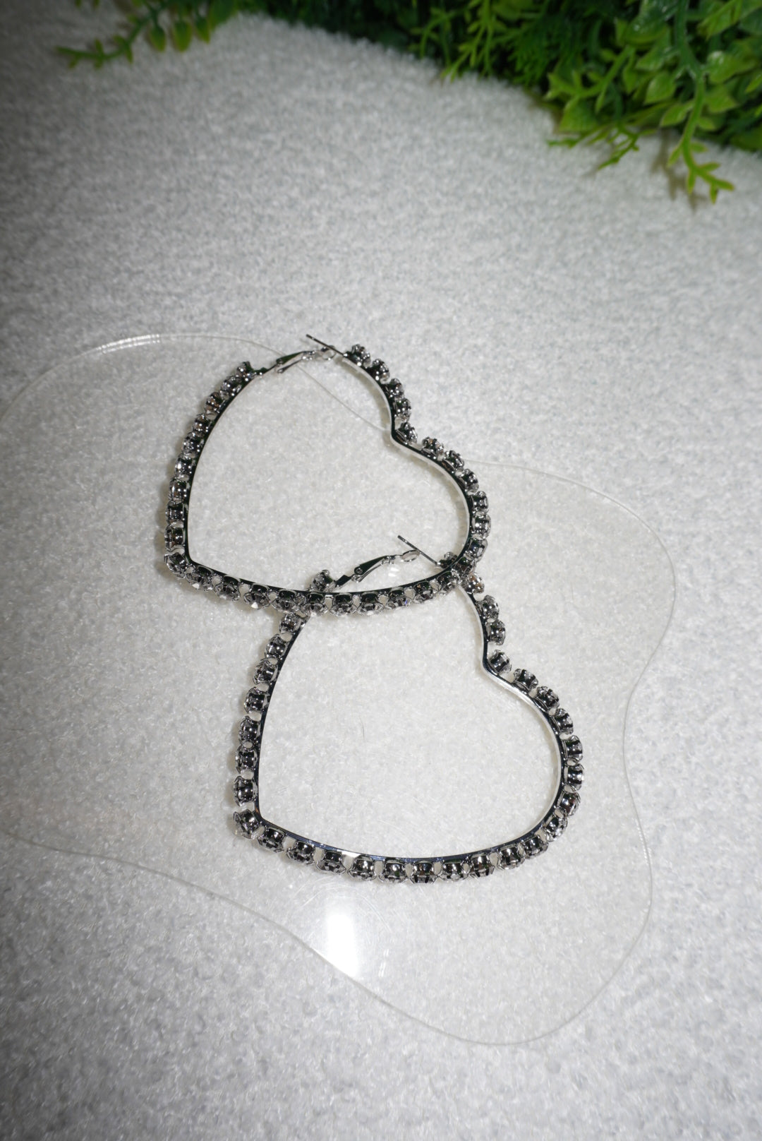 Orecchini Big cuore silver