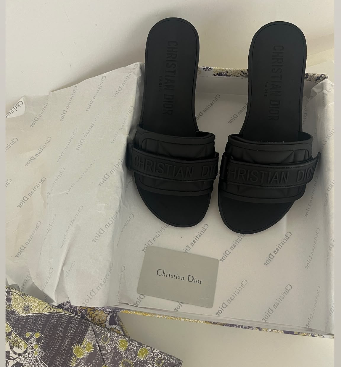 Ciabatte black luxury