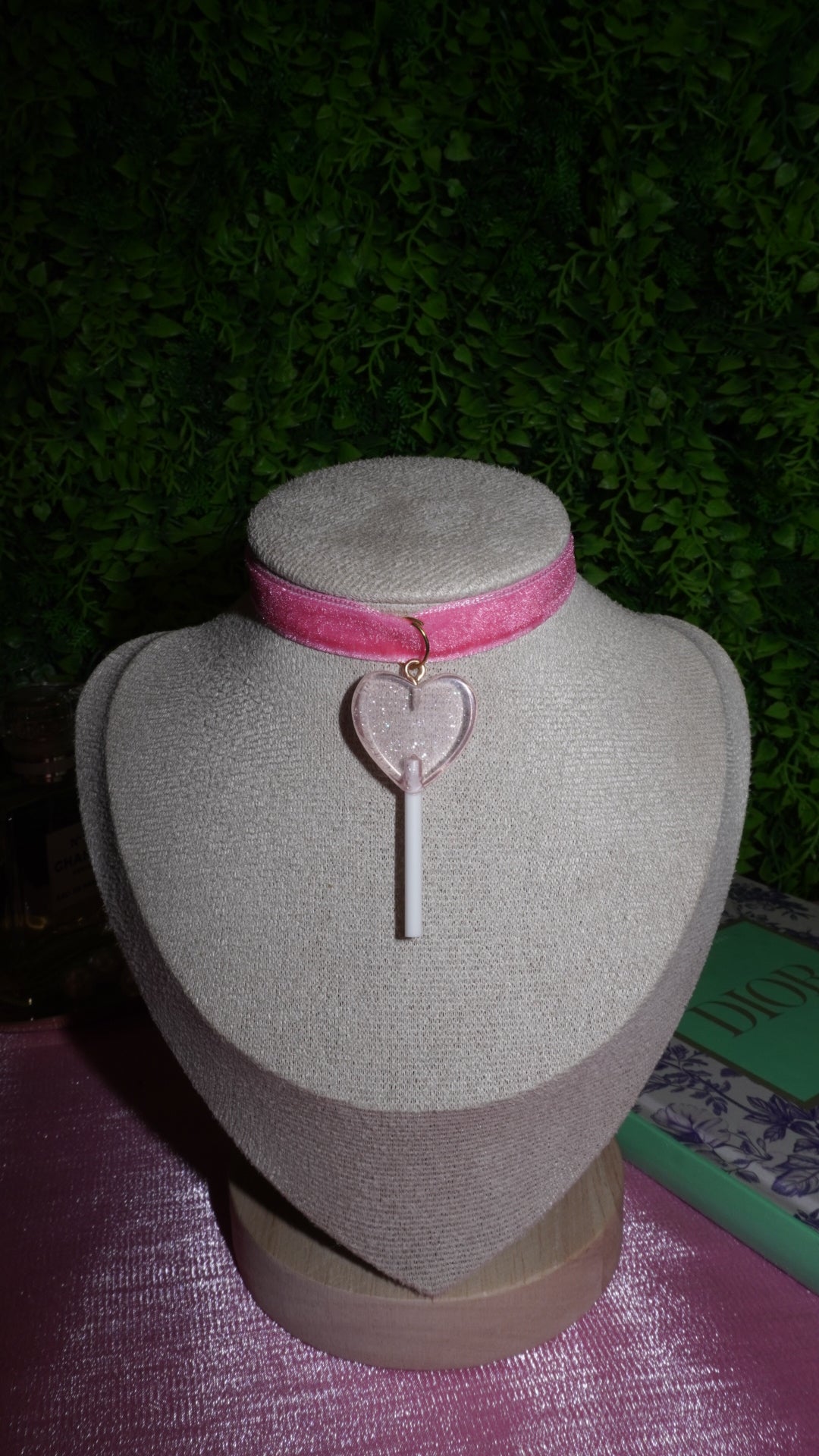 Chocker Lolli pop pink