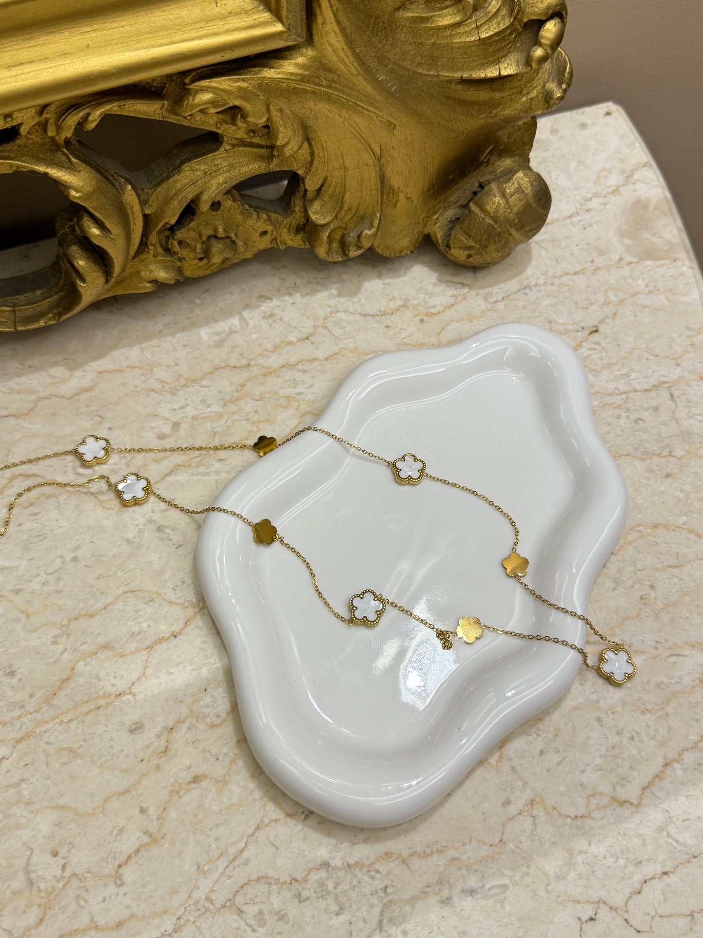Collana Cleef white