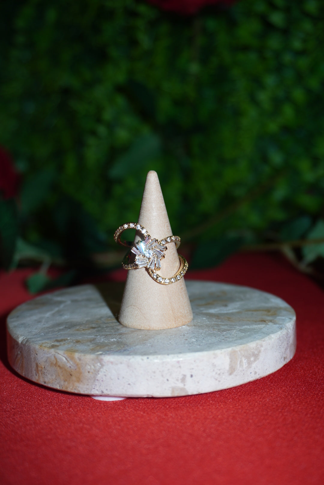 Anello Mya gold regolabile