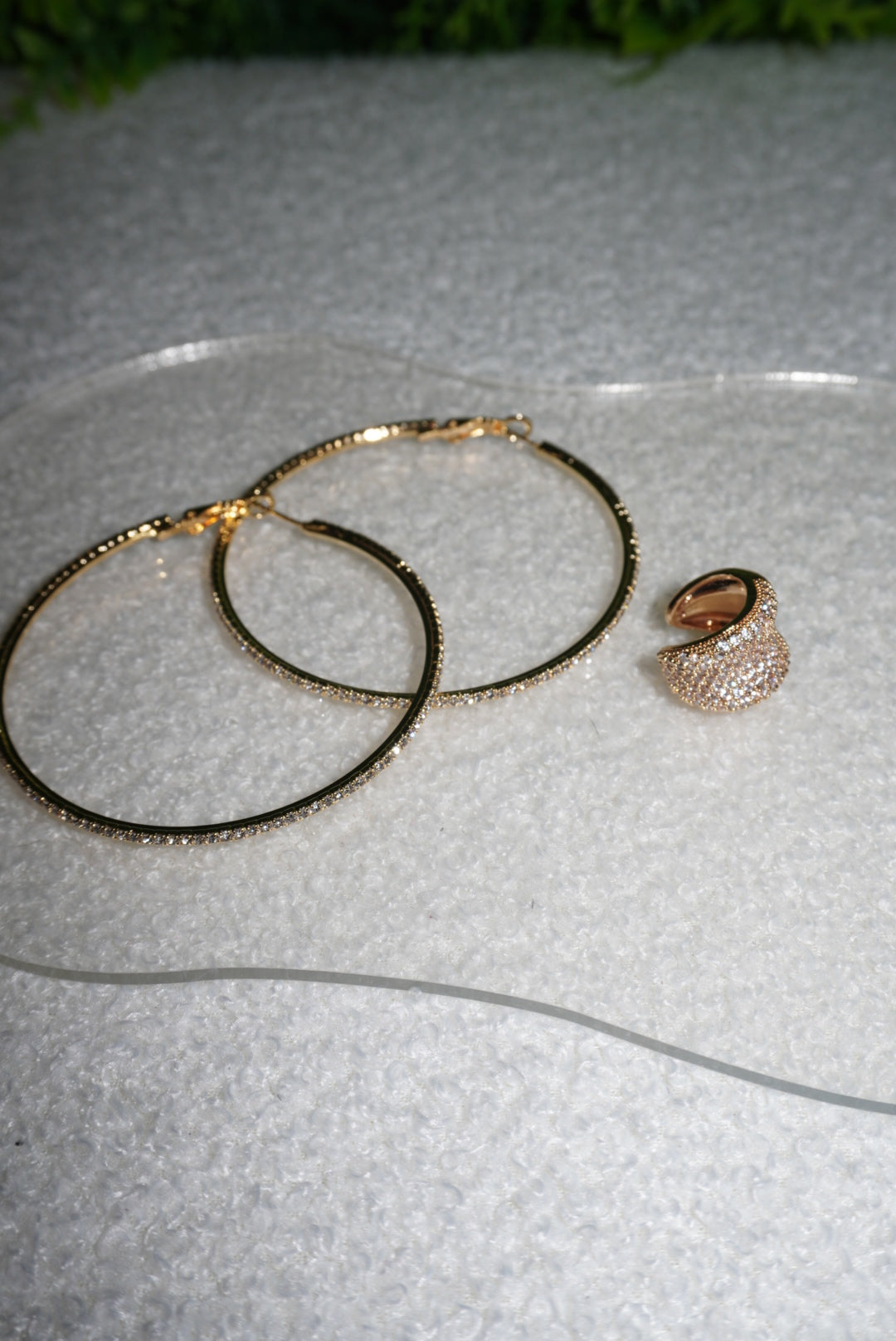Combo Cerchi+Earcuff gold