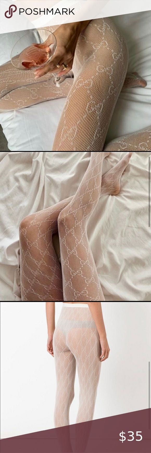 Collant Luxury white