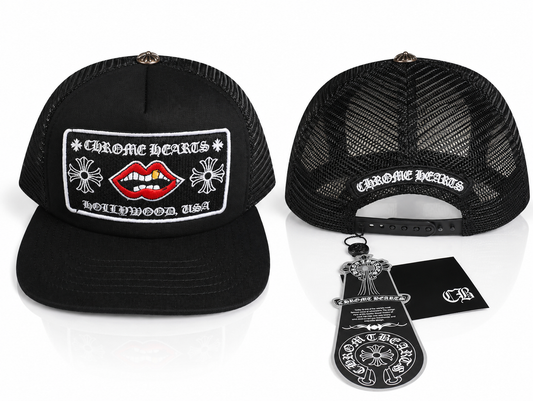 Cappello Chrome black/white/red