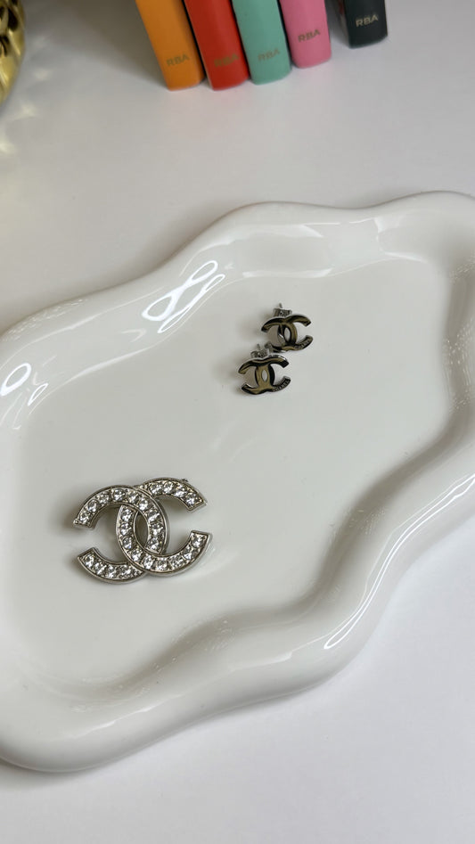 Combo Myriam Silver Orecchini+Spilla