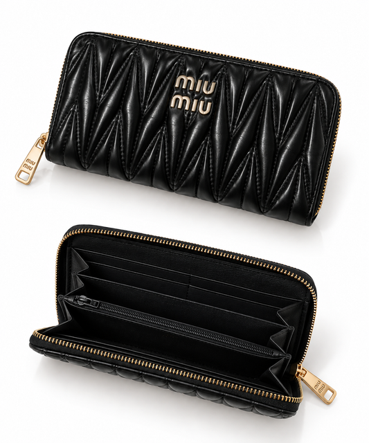 Portafoglio luxury gold