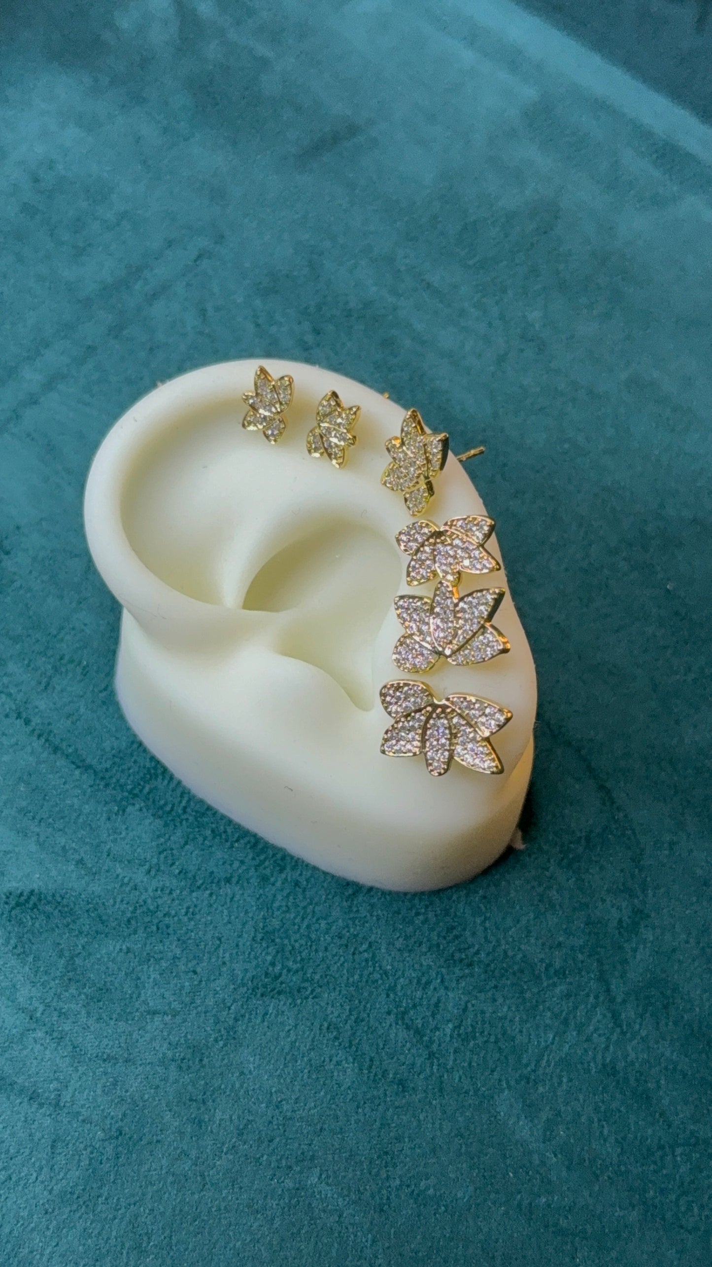 Set Arya gold (3 coppie)