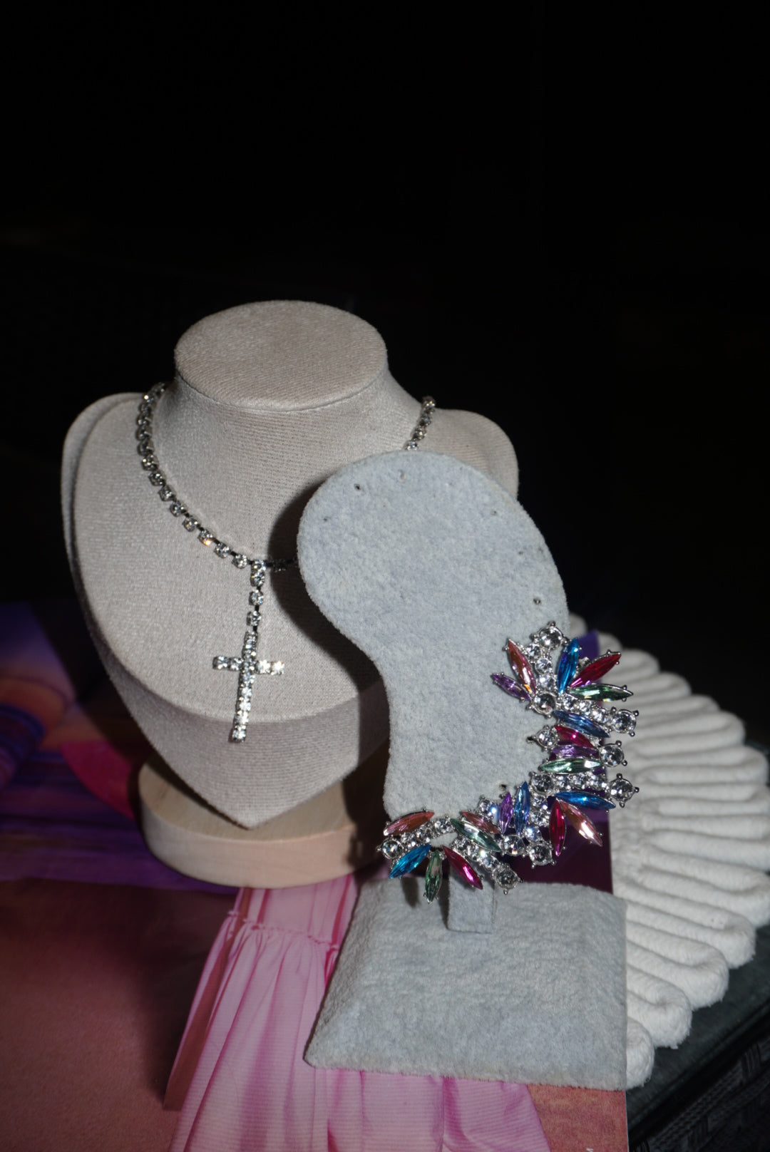 Combo Collana Santa + Orecchino Sylvia Color