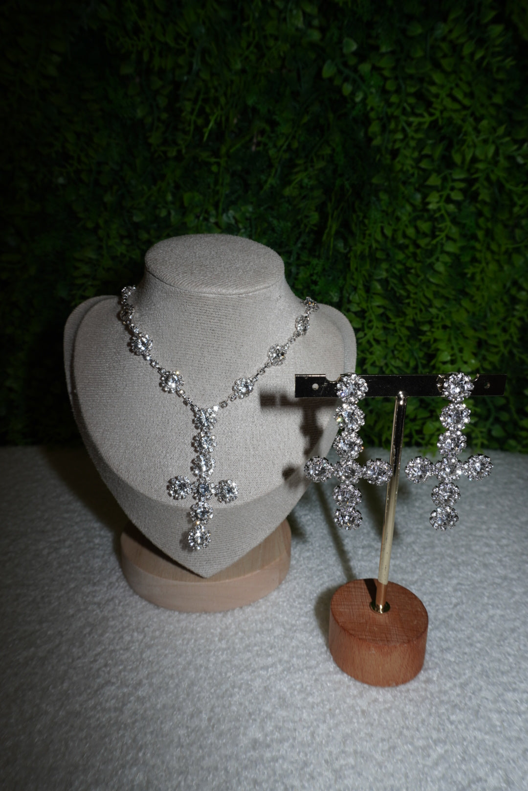 Combo silver Amélie (collana+orecchini)