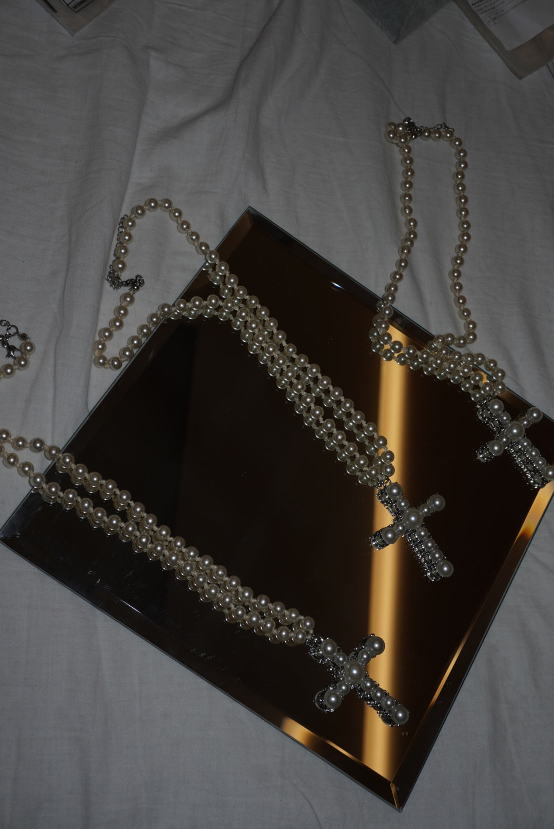 Collana Crois in perle