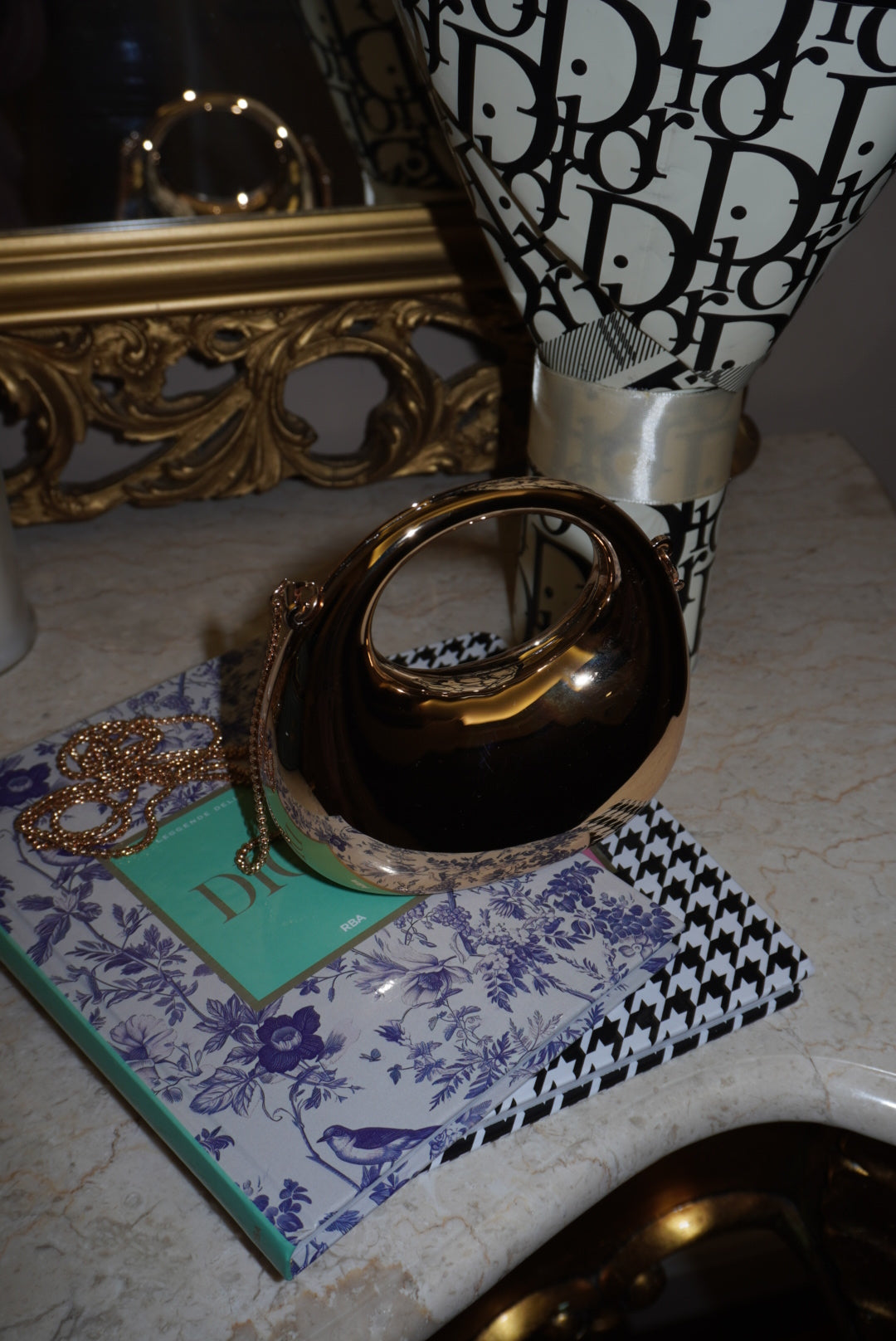 Mini borsa Fely gold