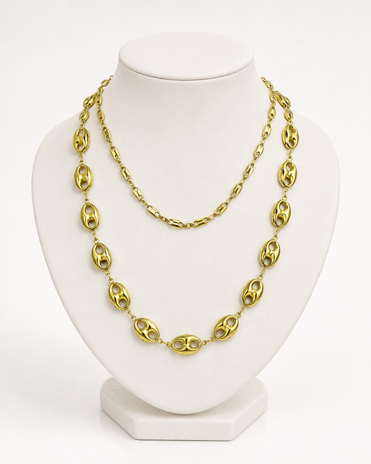 Combo 2 collane gold