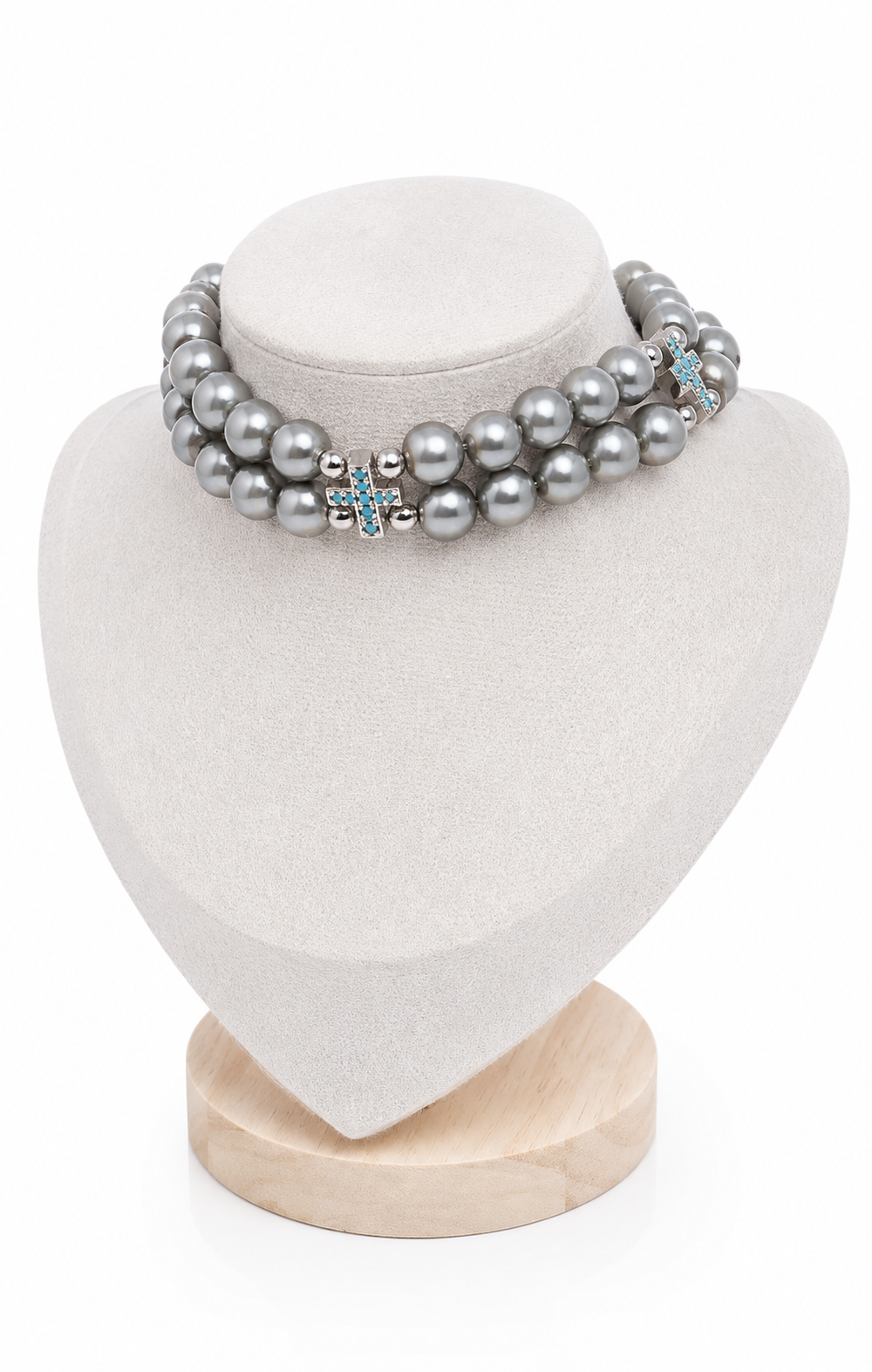 Chocker Maddy grey