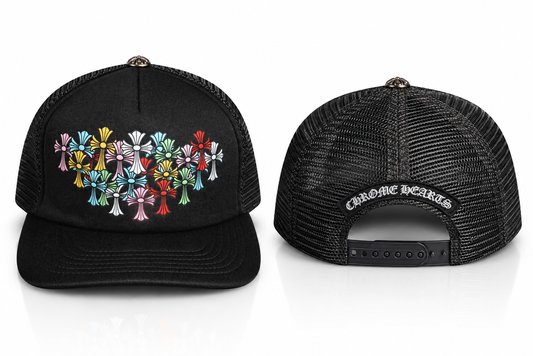 Cappello Chrome croci colorate