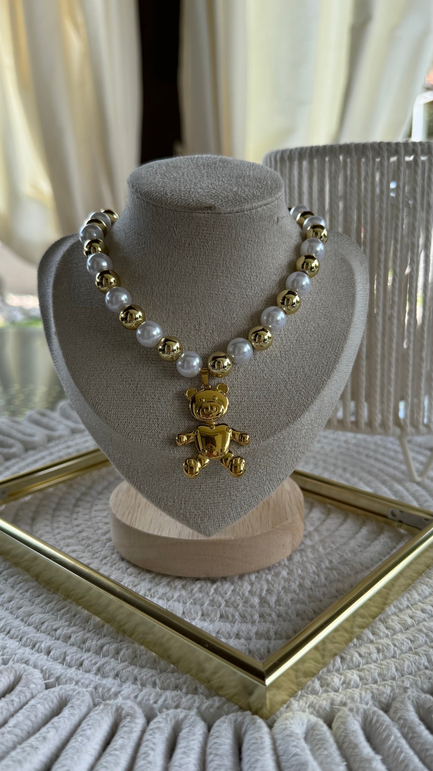 Collana Teddy gold