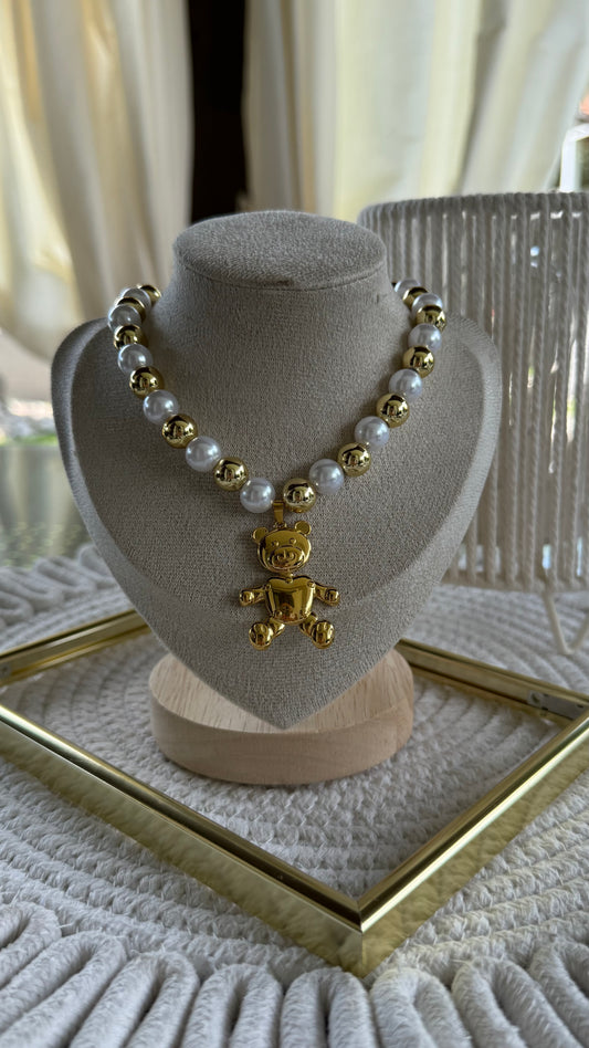 Collana Teddy gold