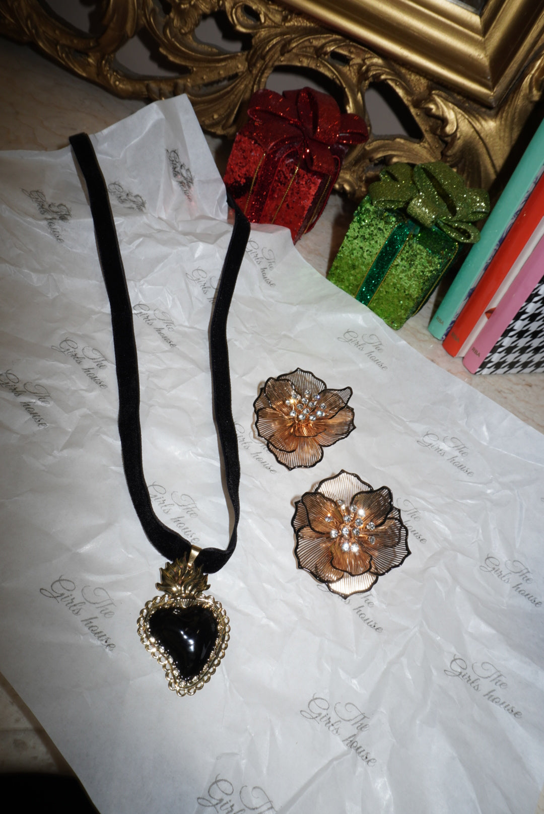 Combo Chocker + Orecchini