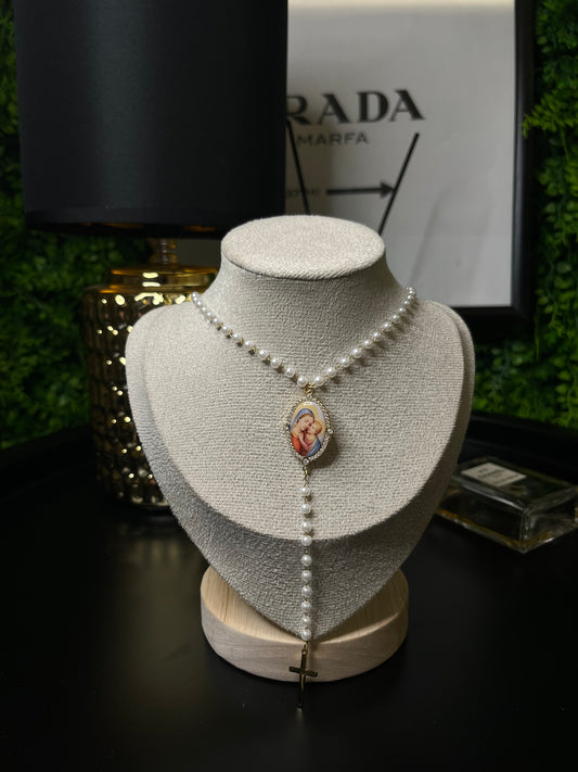 Collana Santa in perle