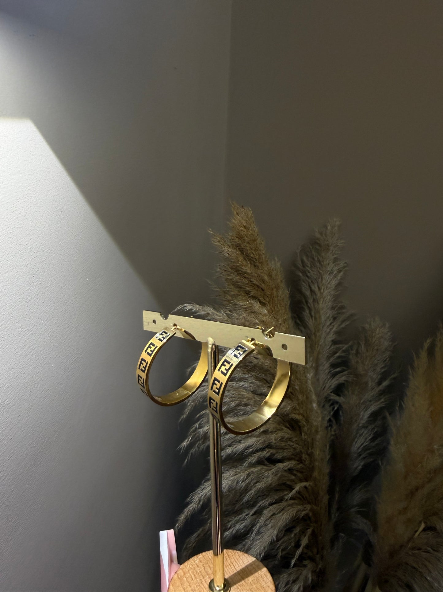 Orecchini Luxury doppiaF Gold