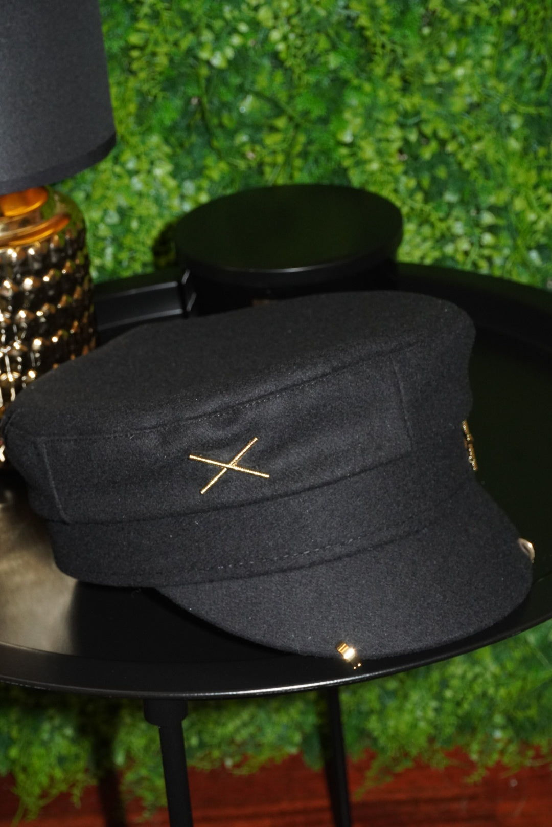 Cappello Rb nero/oro top quality