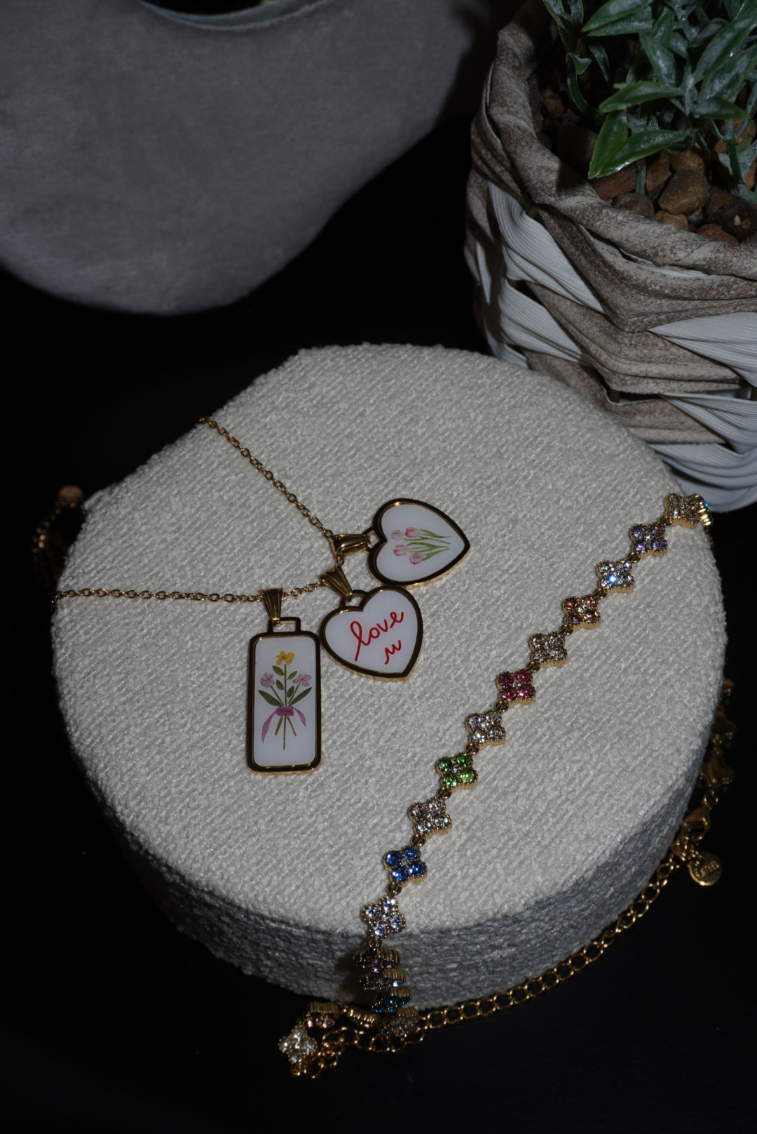 Combo Rainbow Collier + Collana