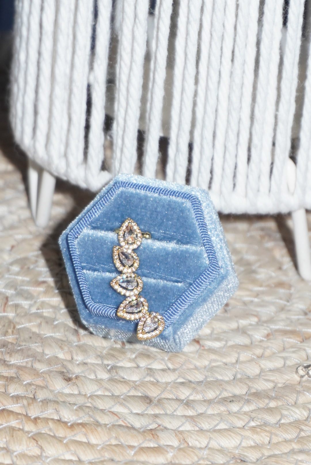 Earcuff Divine gold/silver (destro)