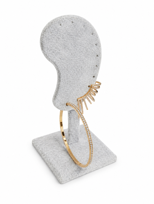 Combo Orecchino Tyna + Coppia Cerchi gold