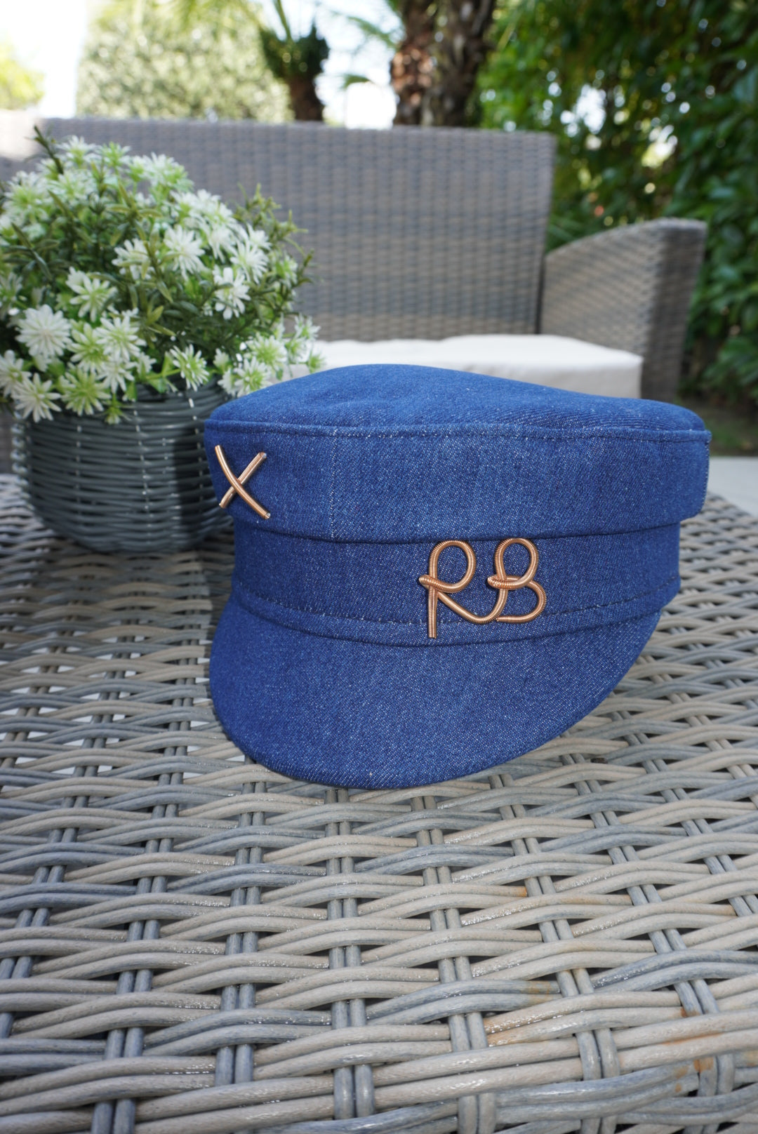 Cappello Rb denim
