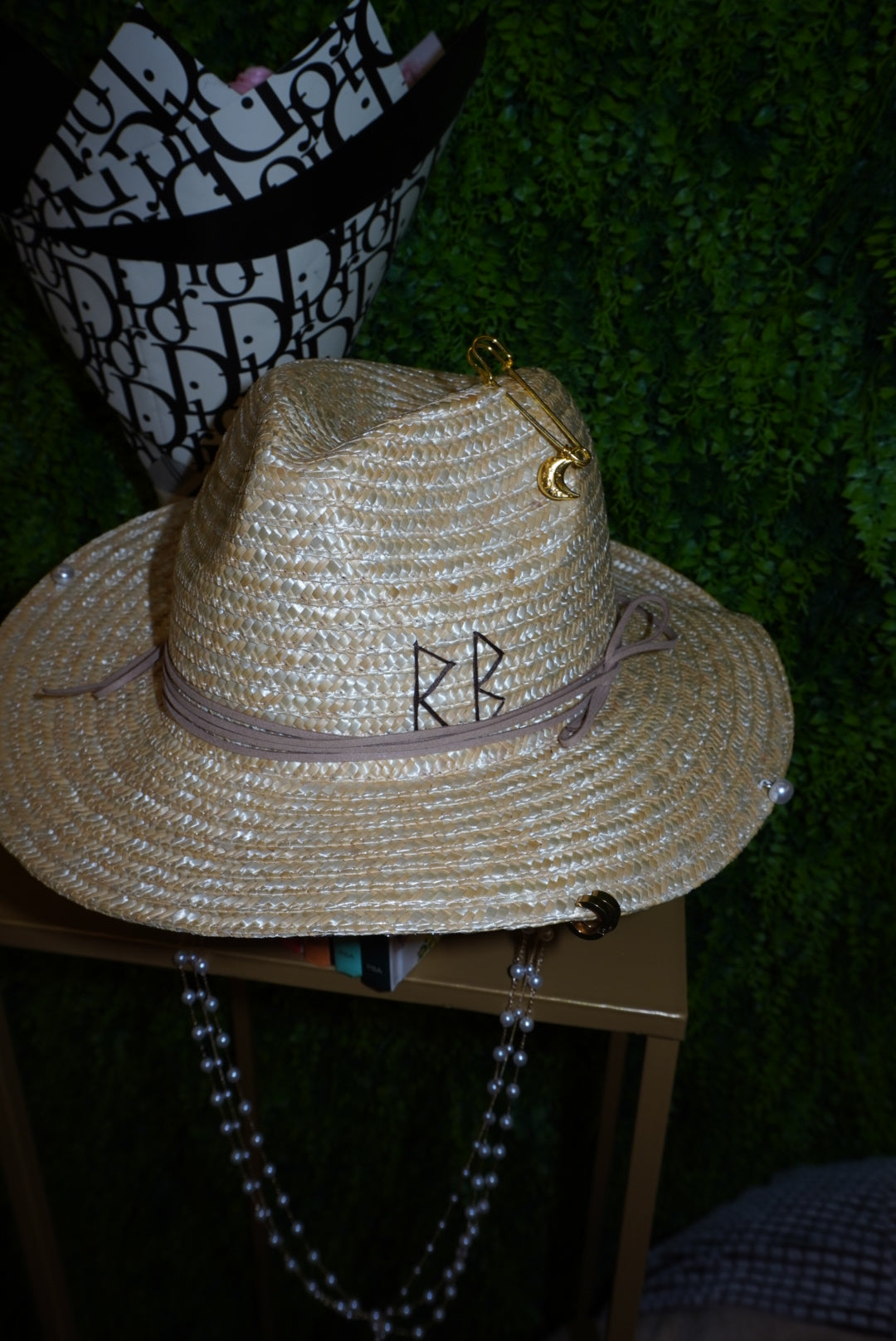 Cappello Rb in paglia