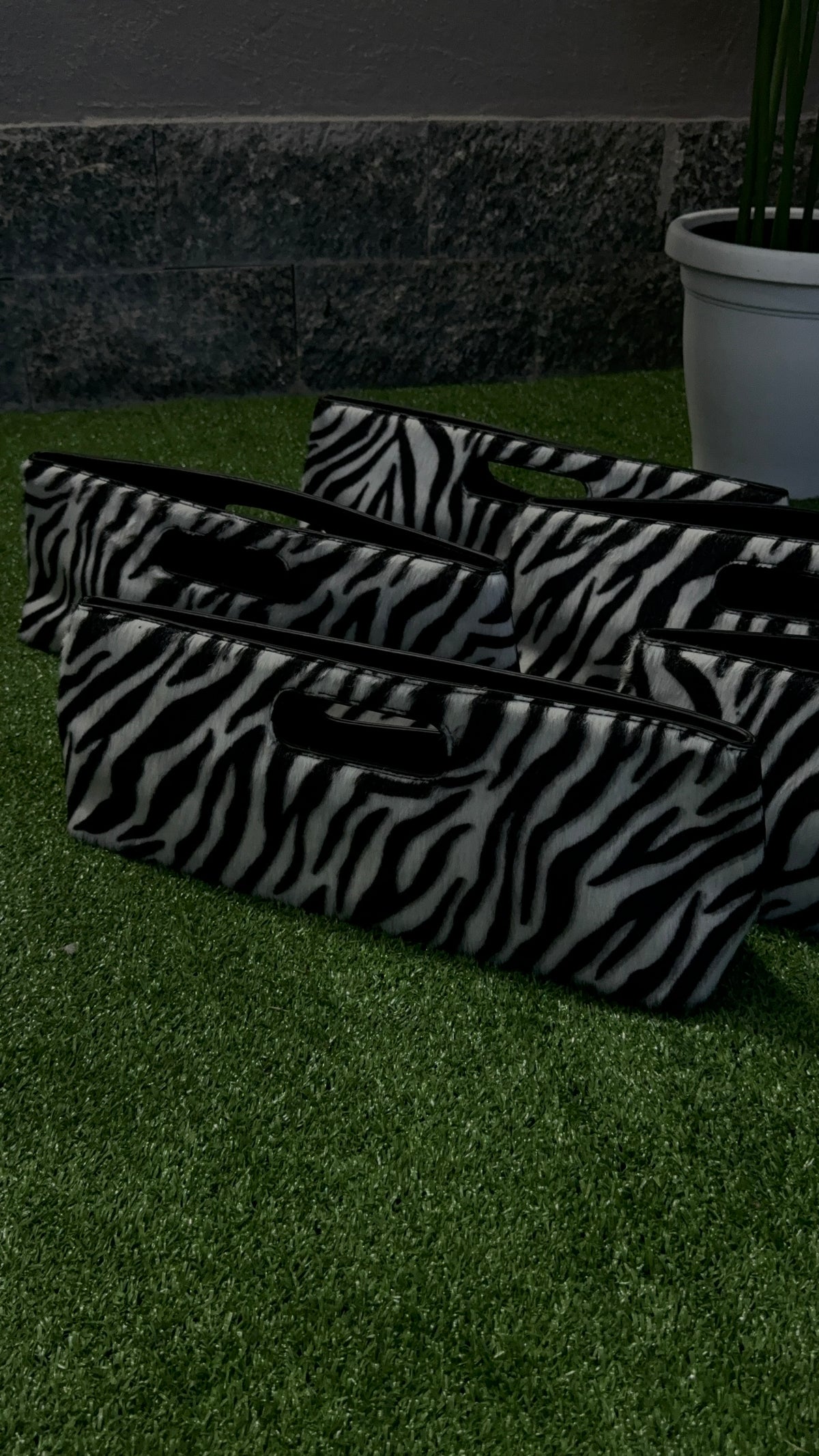 Bag longuette zebrata